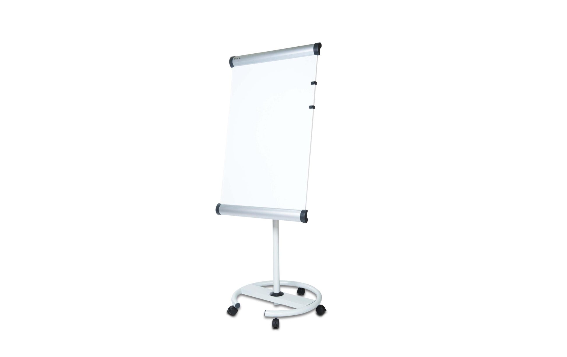MAUL Flipchart solid flip2use – 66 × 97 cm, weiss, Metall