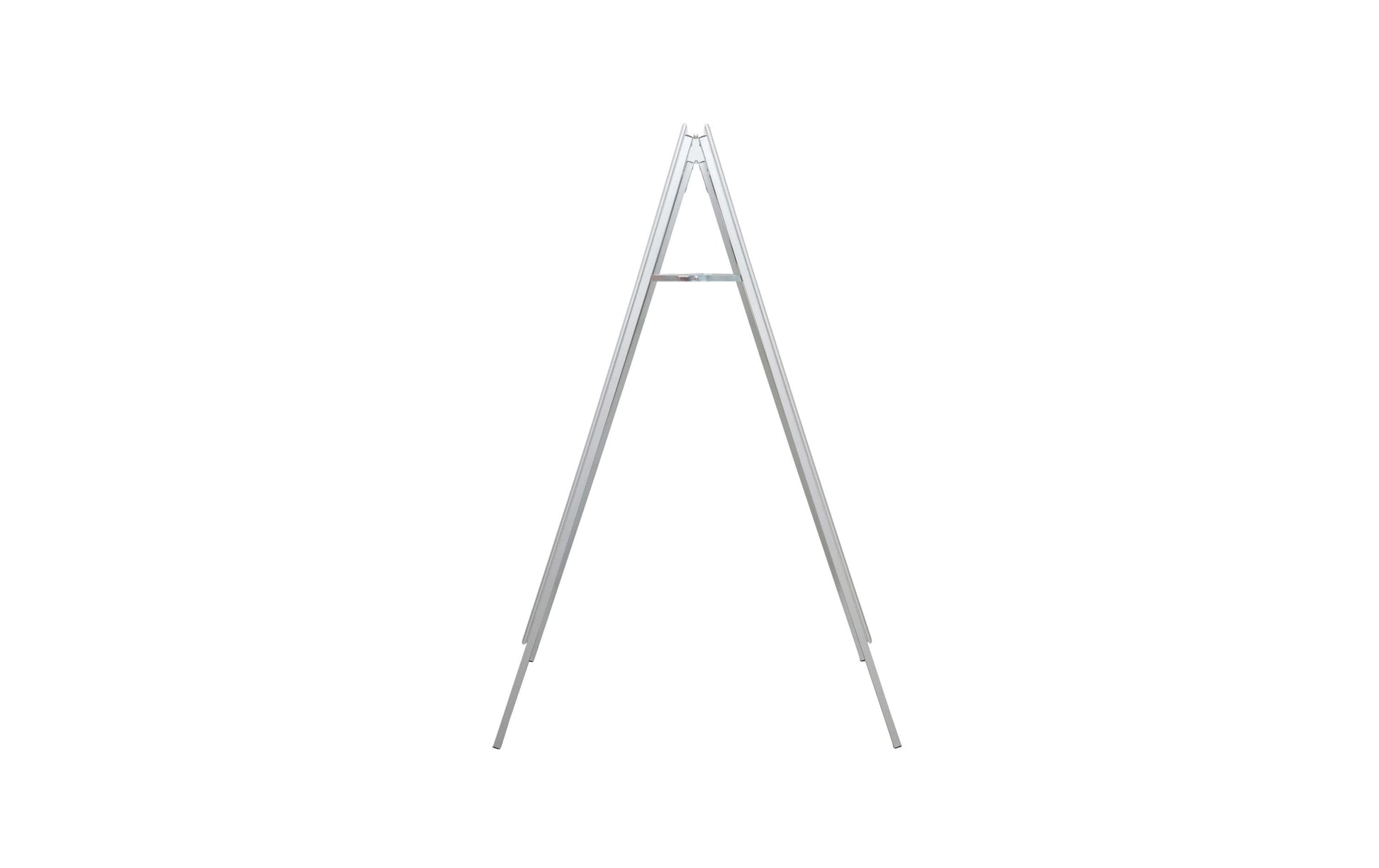 MAUL Plakatständer – für A0 hoch, silber, Metall/Kunststoff, 873×940×1403 mm