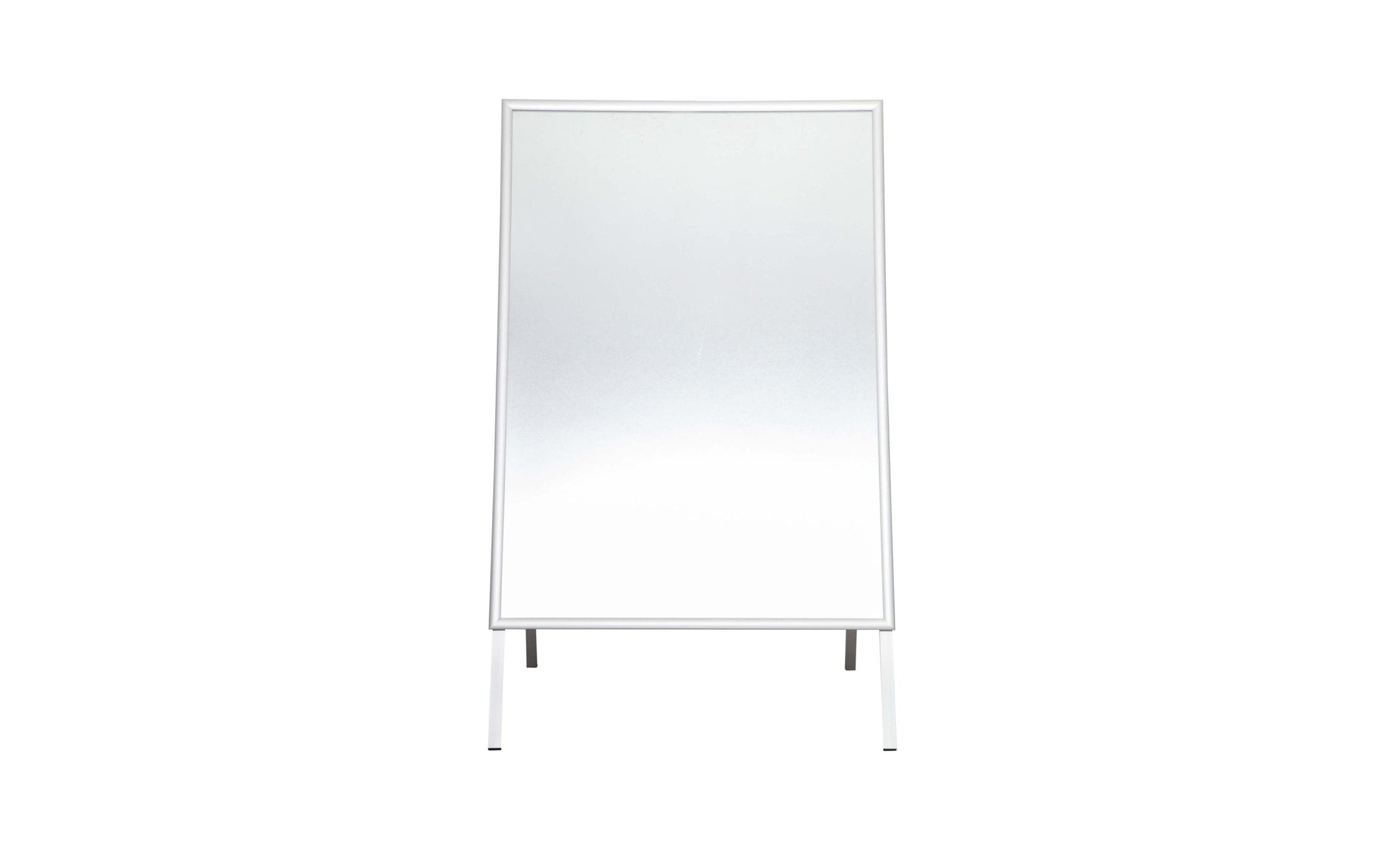 MAUL Plakatständer – für A0 hoch, silber, Metall/Kunststoff, 873×940×1403 mm