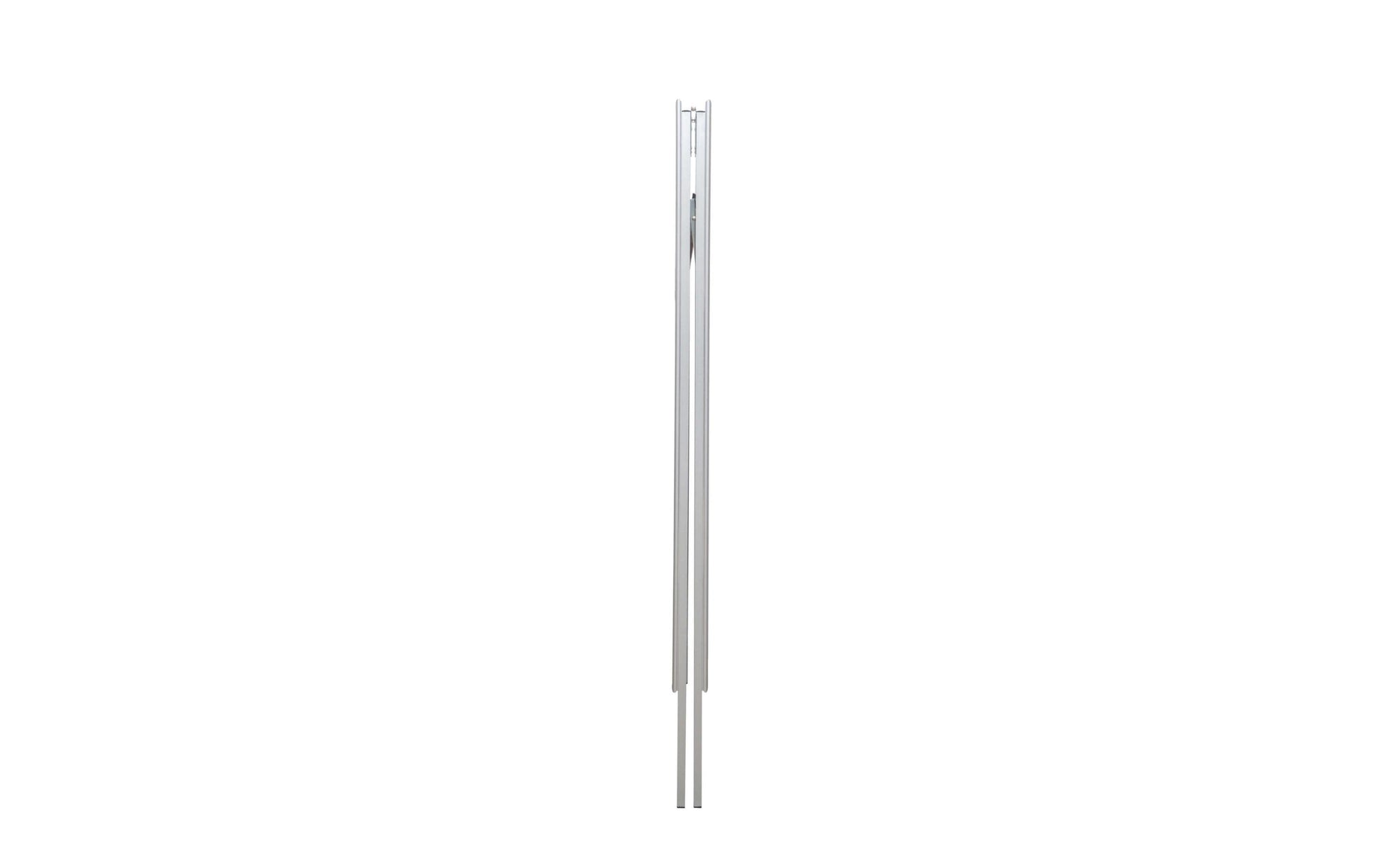 MAUL Plakatständer – für A0 hoch, silber, Metall/Kunststoff, 873×940×1403 mm