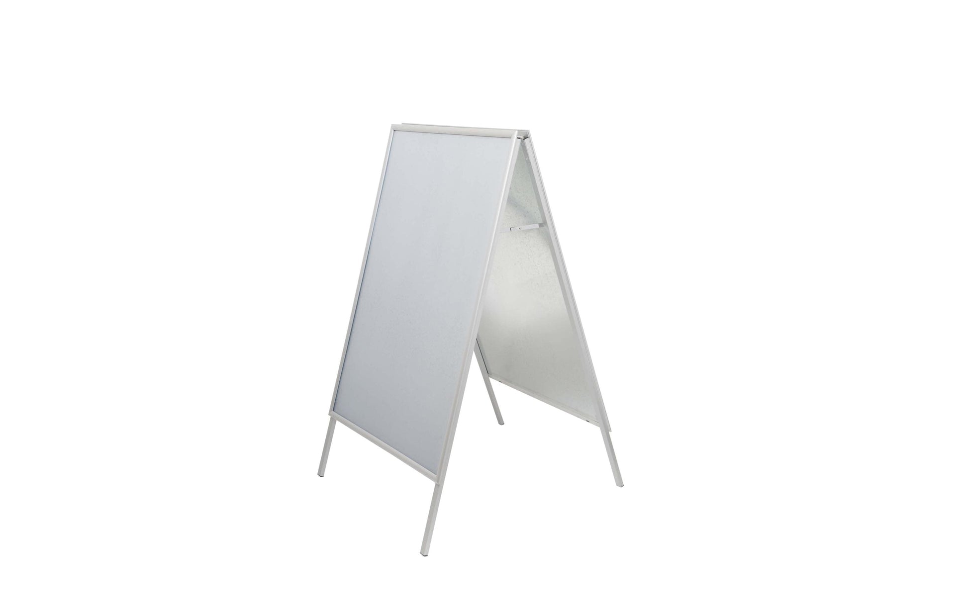 MAUL Plakatständer – für A0 hoch, silber, Metall/Kunststoff, 873×940×1403 mm