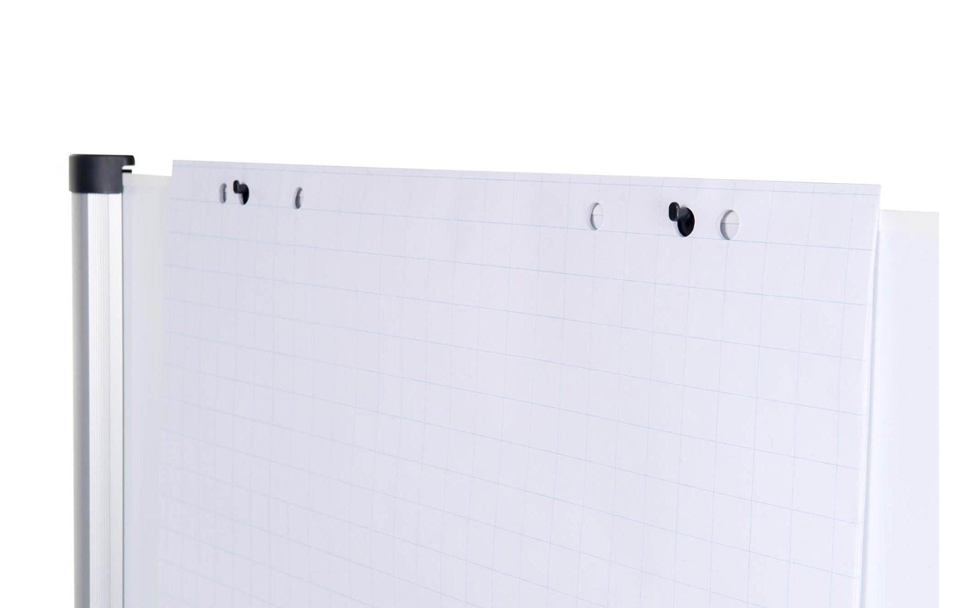 MAUL Flipchart solid flip2use – 66 × 97 cm, weiss, Metall