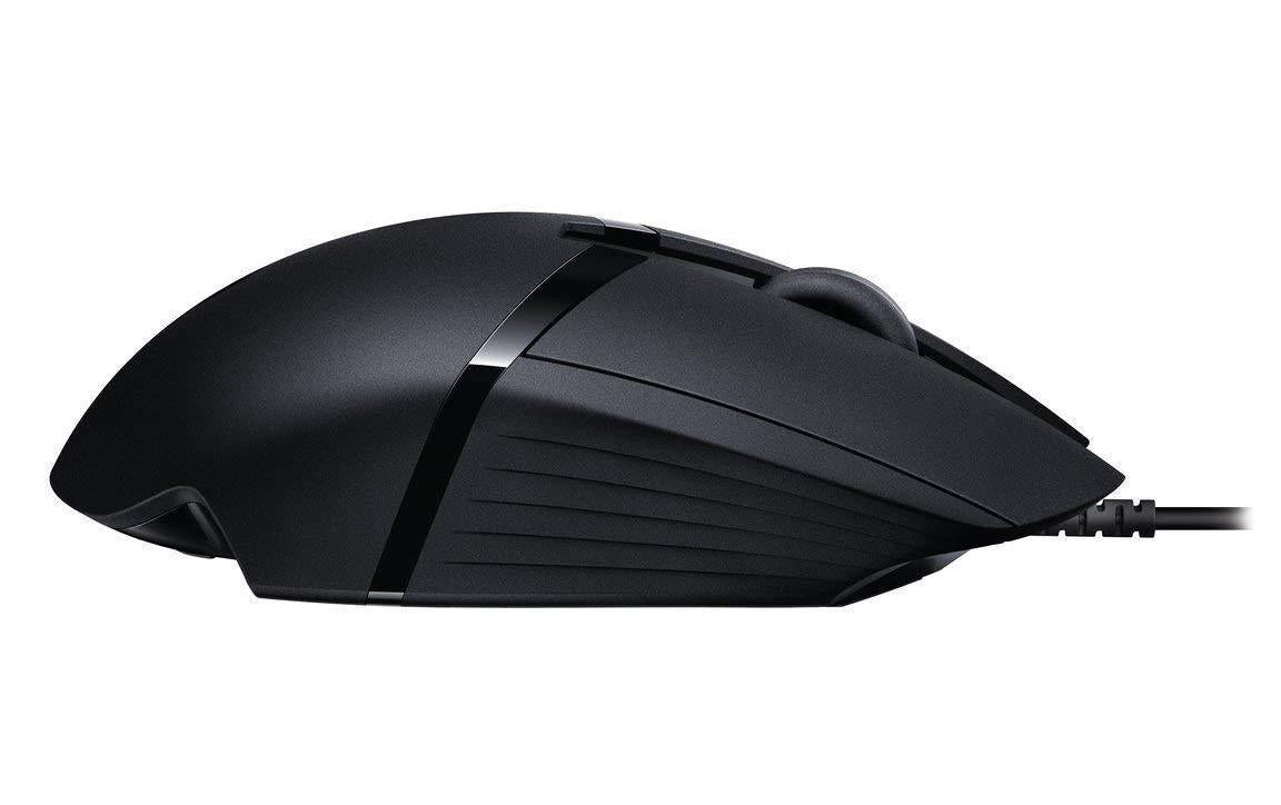 Logitech G G402 Hyperion Fury – Gaming-Maus – Kabelgebunden (USB‑A), 4000 DPI, Schwarz