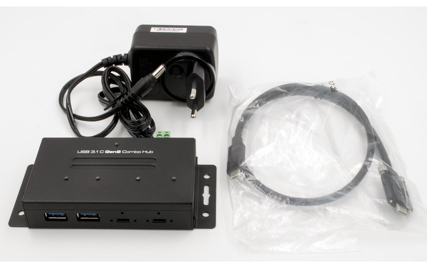 EXSYS EX-1240HMVS USB-Hub – USB-C, 2× USB-A, 3× USB-C, für Windows/Mac/Linux