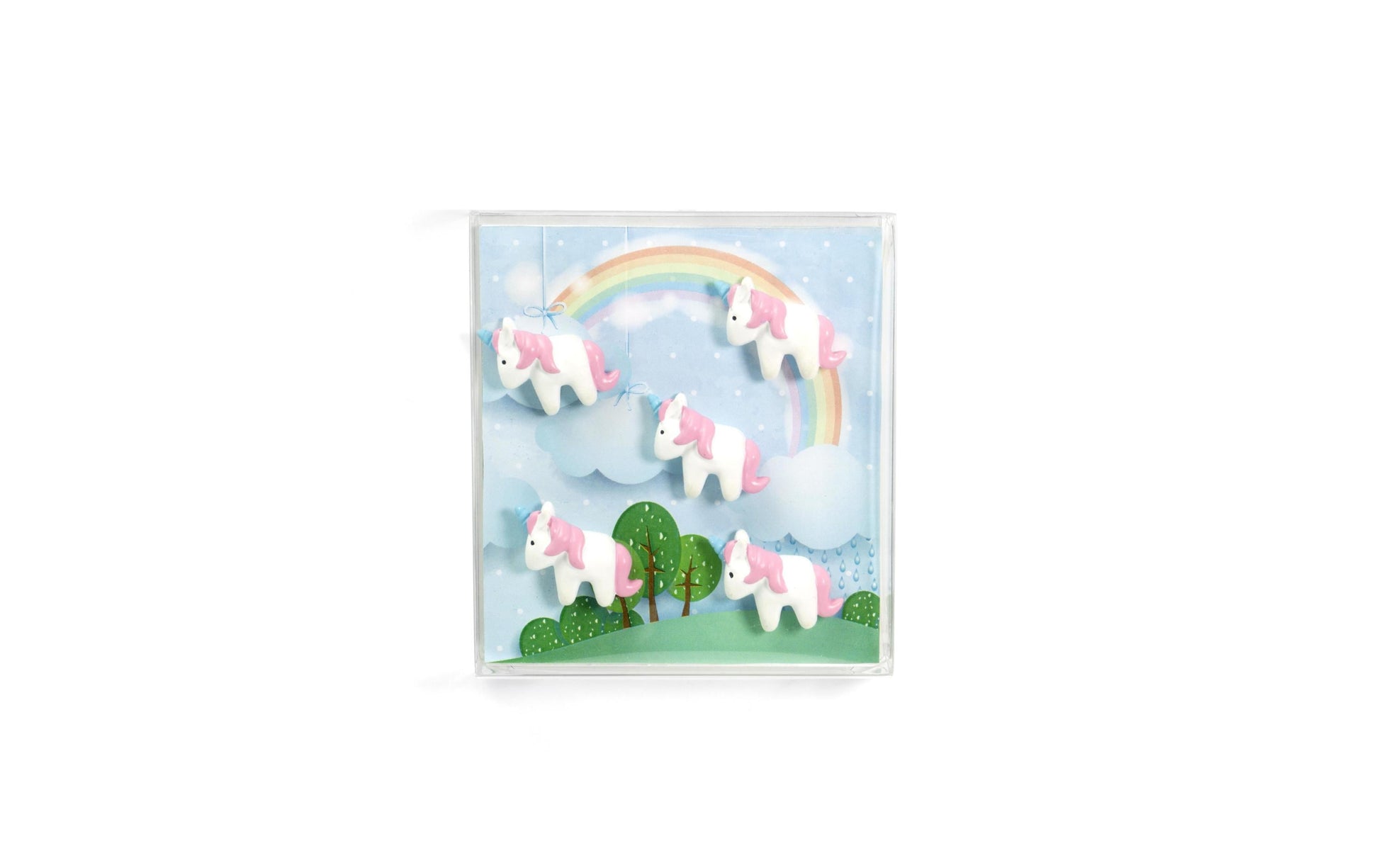 Trendform Magnet-Set – 6-teilig – 2,6 × 2,3 × 1,2 cm – Kunststoff, mehrfarbig