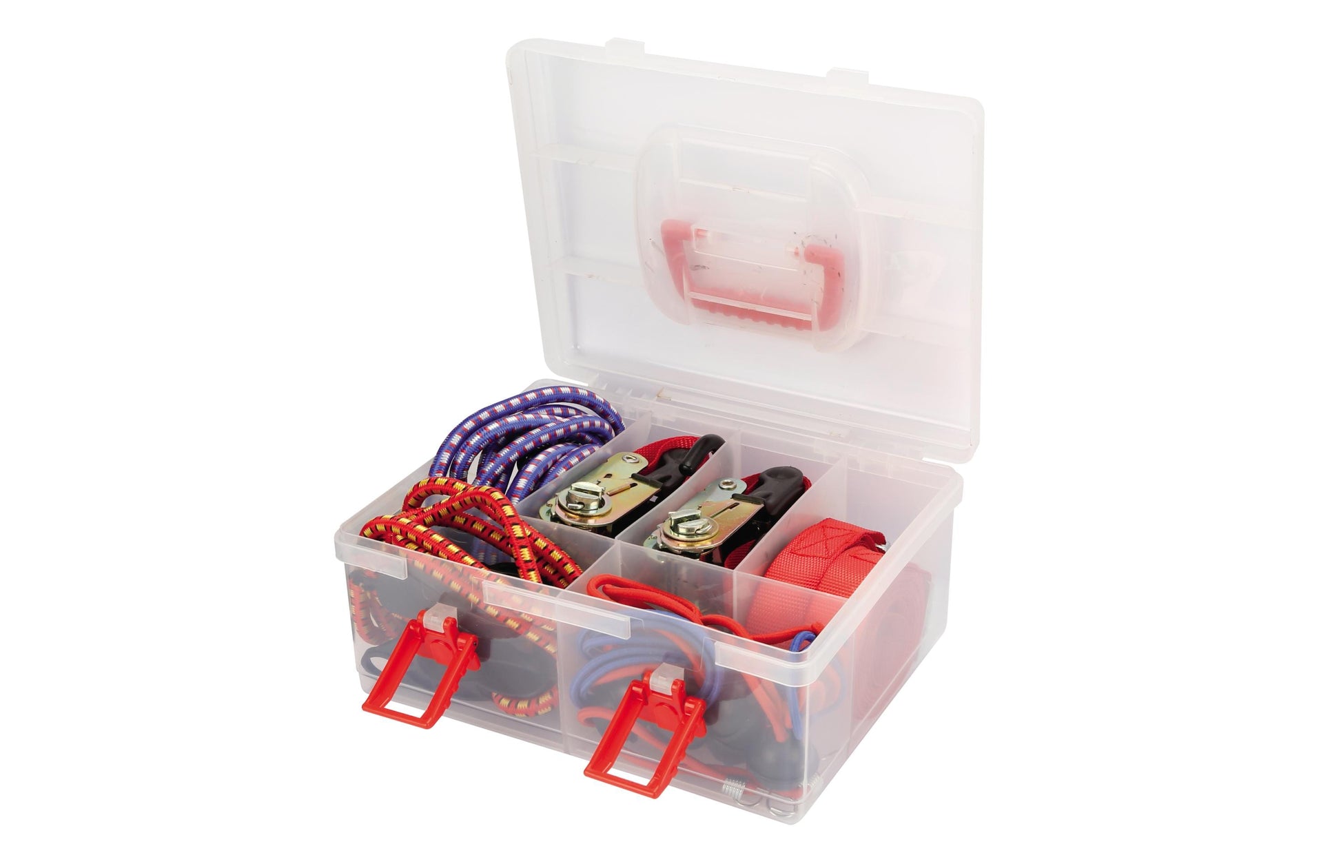 Perel Gummi-Spannseil – 1 m, 2 mm – für Auto – mehrfarbig – 18 Stk.