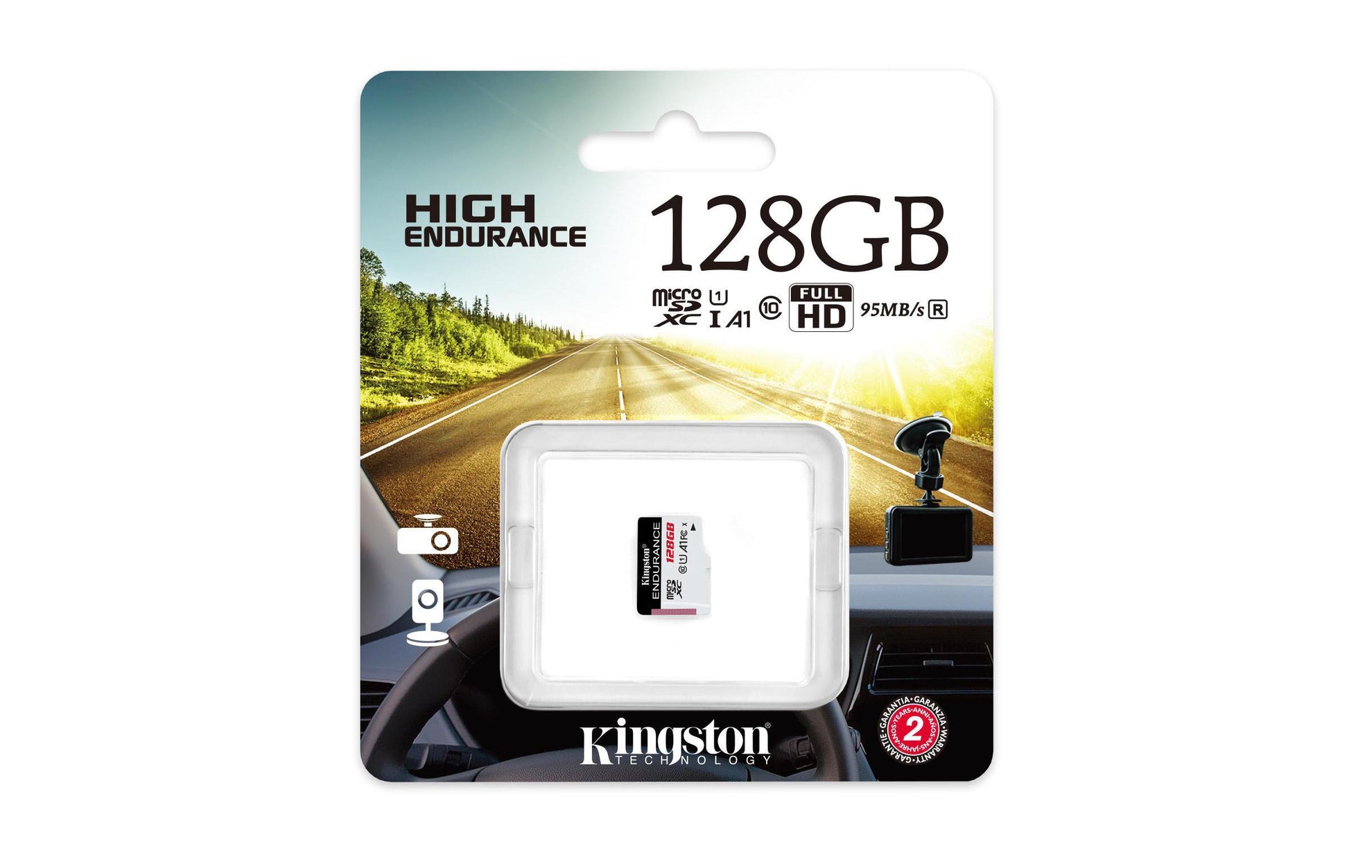 Kingston Technology Kingston Endurance microSDXC Speichergerät – 128 GB, UHS-I, 95/45 MB/s