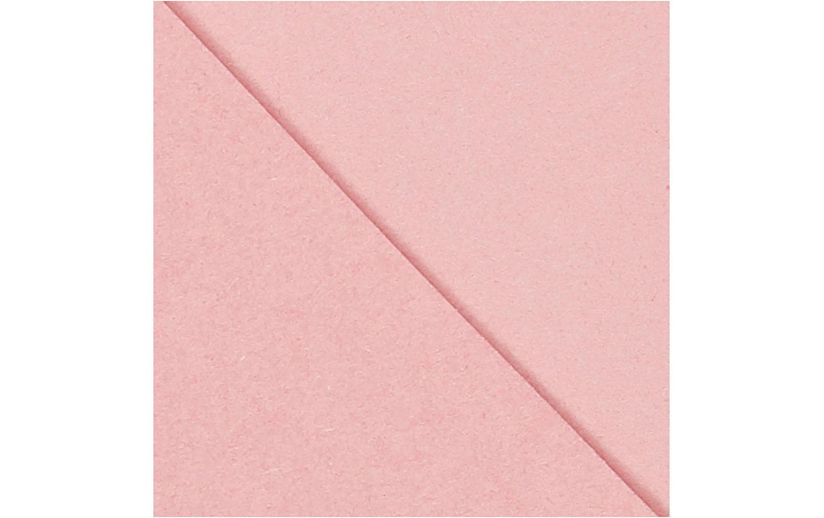 Creativ Company Couvert C6, ohne Fenster, rosa, 110 g/m² – 10 Stk.