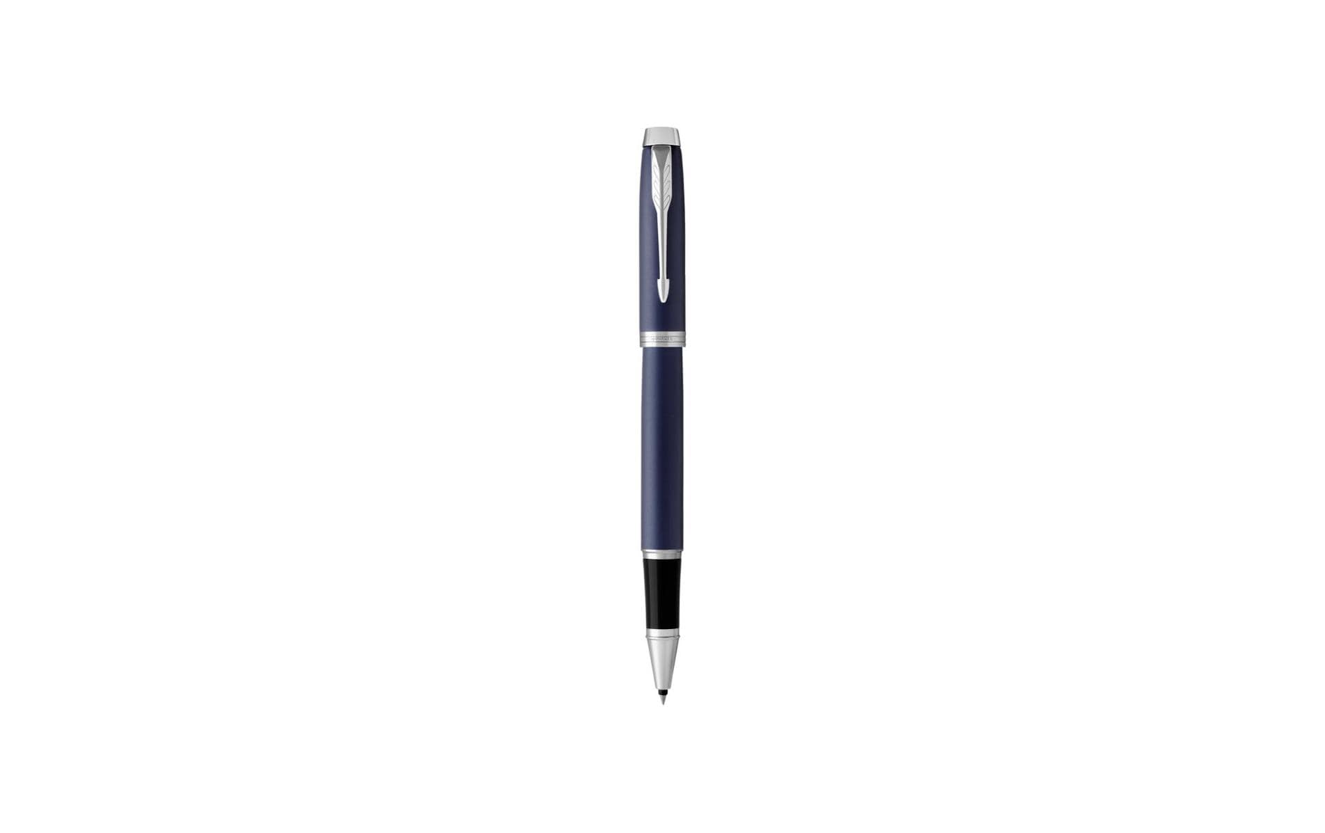 Parker IM Mattblau – Tintenroller, Schwarz, 1er Geschenkbox