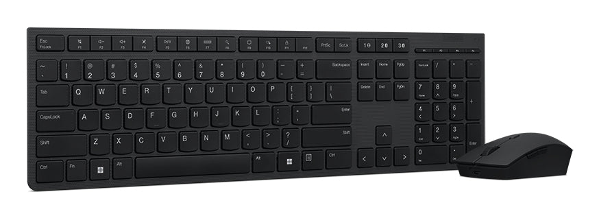 Lenovo Professional Wireless K/M Combo – Tastatur- und Maus-Set – Scherenmechanik – Bluetooth & 2,4 GHz – QWERTZ (CH)