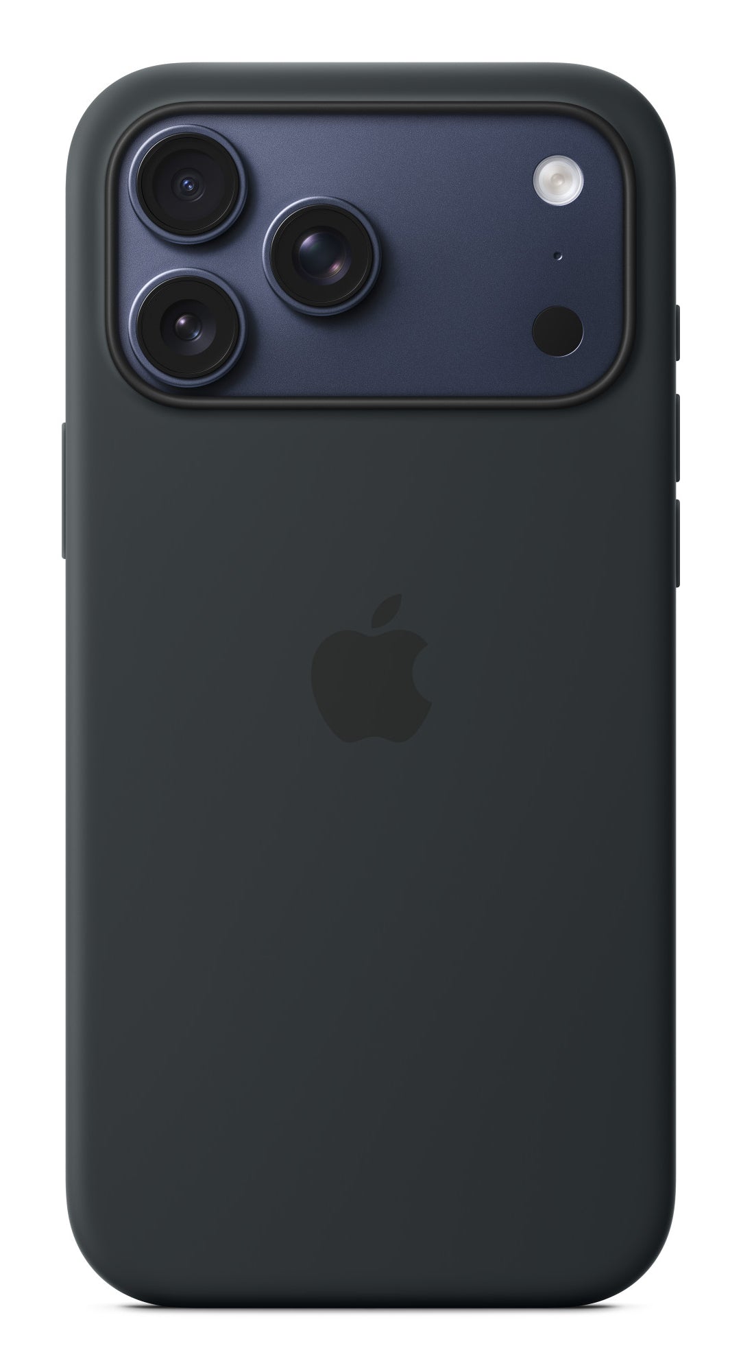 Apple Backcover – für Apple iPhone 17 Pro Max, MagSafe, Silikon+Mikrofaser, Schwarz