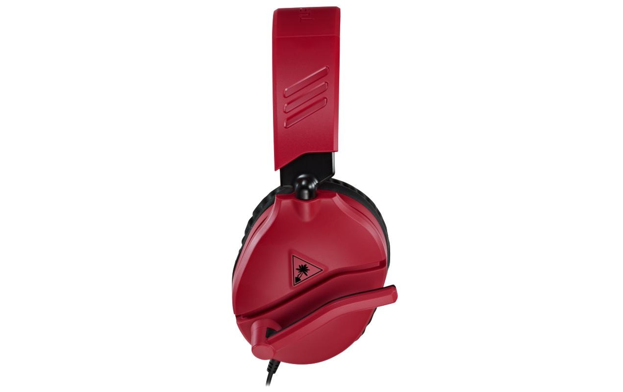 Turtle Beach EarForce Recon 70N – Gaming-Headset – 3,5 mm Klinke, wegklappbares Mikrofon – Rot