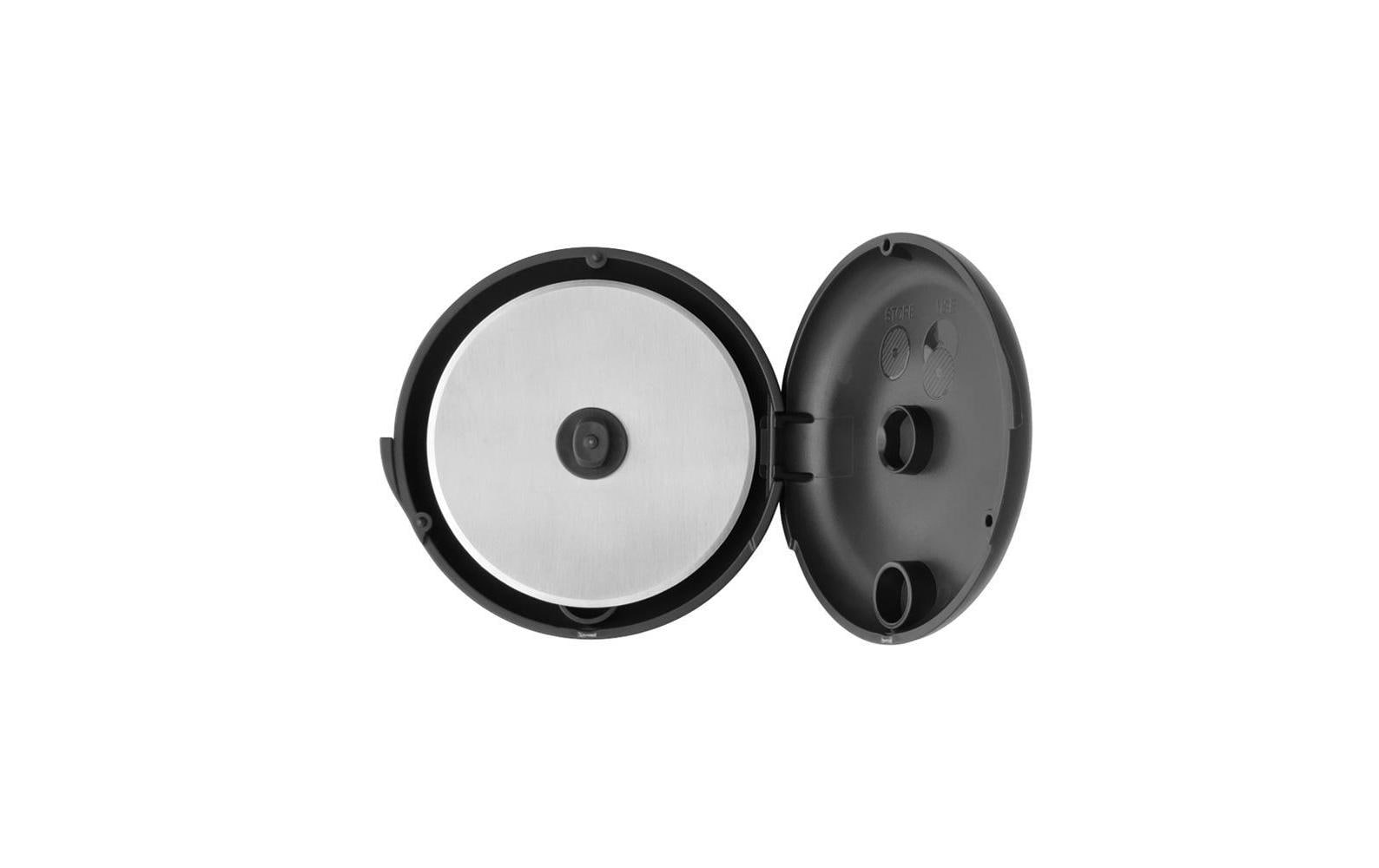 Brabantia Pizzaschneider Ø 11 × 2,8 cm, Edelstahl/Nylon, mit Klingenschutz, Anthrazit