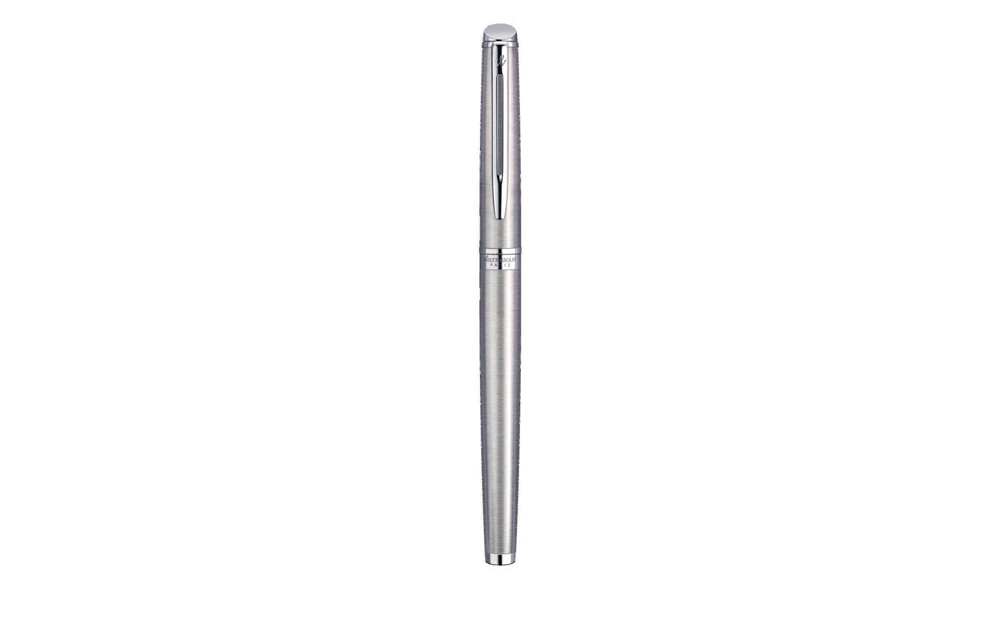 Waterman Hémisphère – Federspitze M – für Rechts- & Linkshänder – Silber, Blau – Patronen