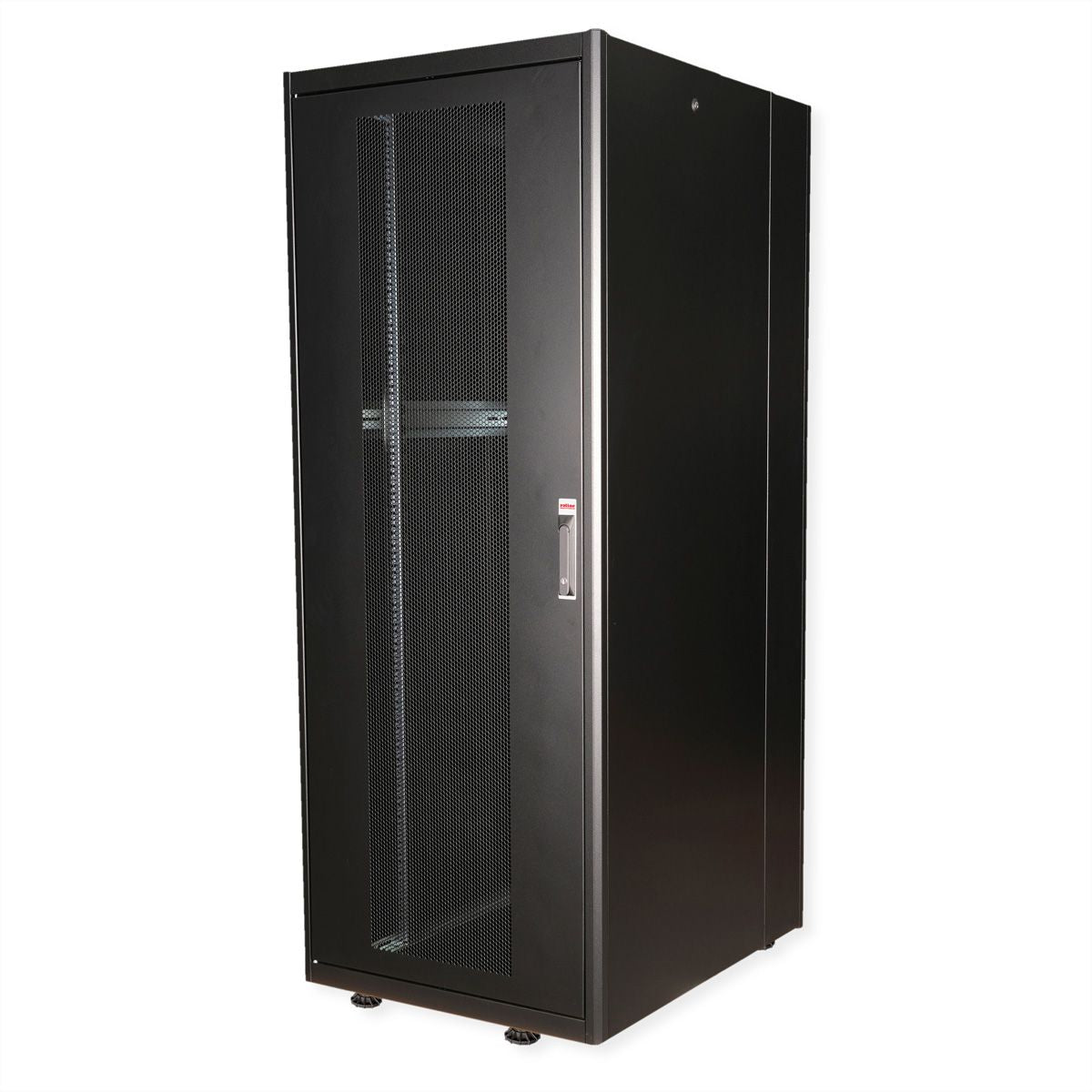 ROLINE Basic – 19" Netzwerkschrank 42U, IP20, abschliessbar, 800 × 1000 × 2010 mm, schwarz, Stahl