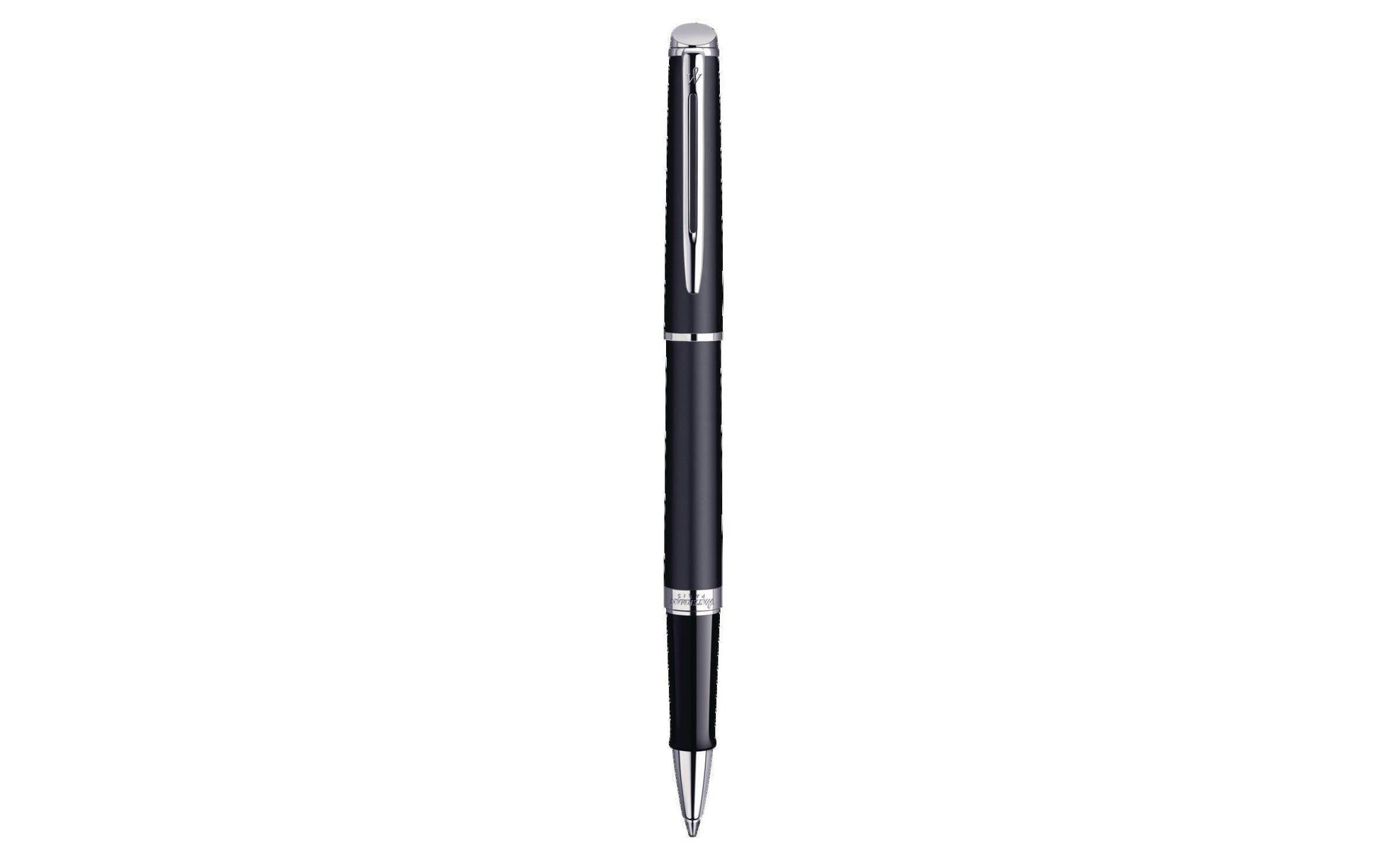 Waterman Hémisphère – Tintenroller, mit Kappe, 0,6 mm, schwarz