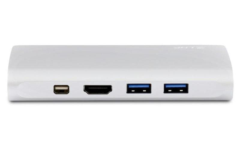 LMP 18645 Multiport-Adapter – USB-C, DP/HDMI/VGA, 2× USB-A, GbE, SD/microSD, für Mac, iPad