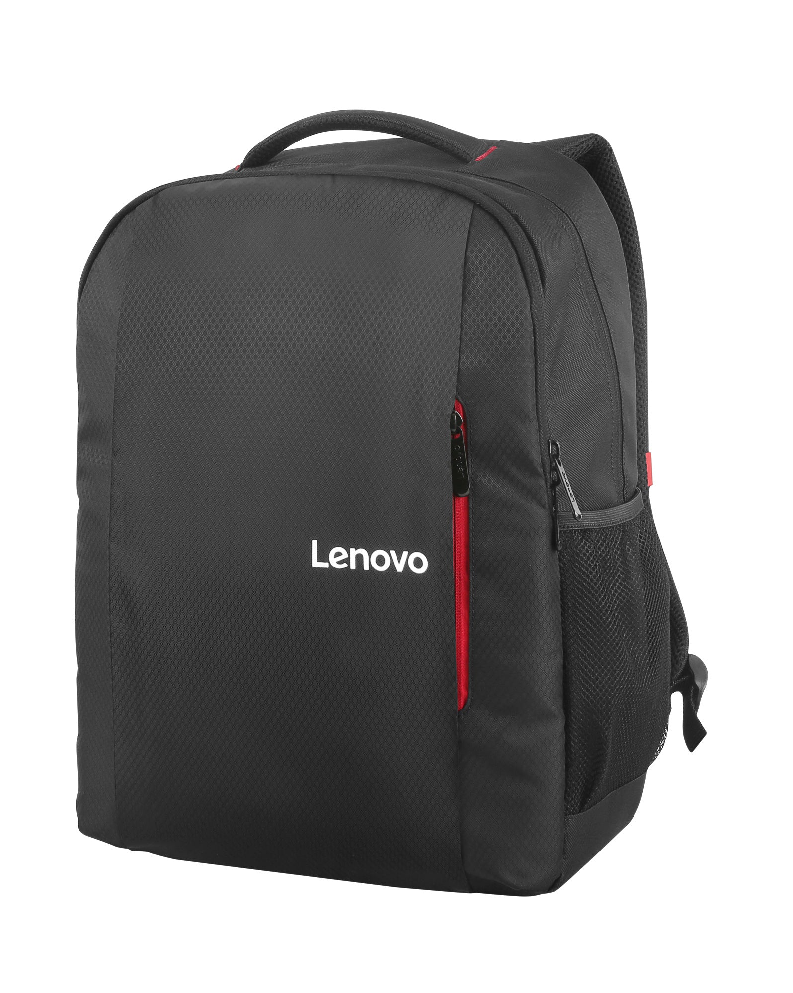 Lenovo Notebook-Rucksack bis 15,6" – Wasserfest, Tablet-Fach – Schwarz/Rot