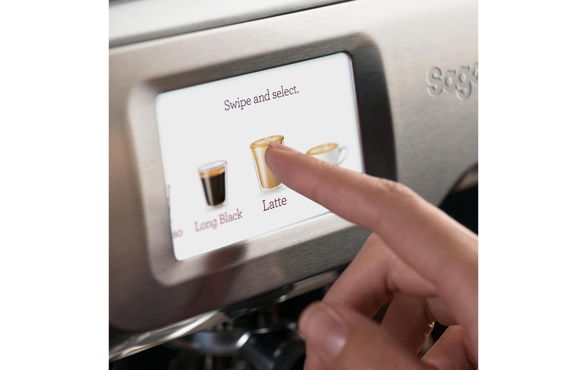 Sage Oracle Touch Espressomaschine (Siebträger) – 15 bar, 2,5 l, Milchschaumdüse, Silber