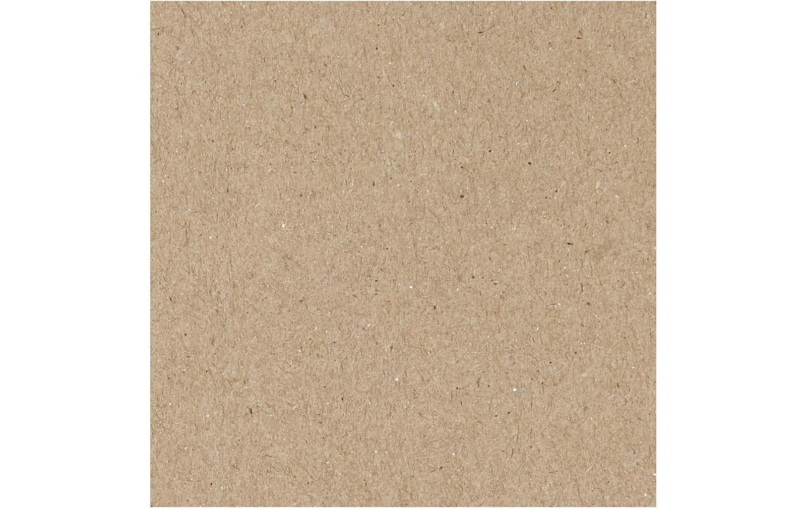 Creativ Company Bastelpapier – A4, braun, 120 g/m² – 20 Blatt, Kunstpapier
