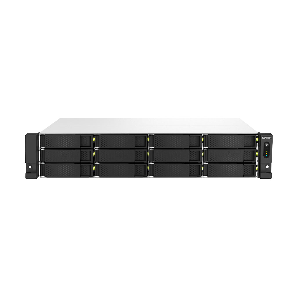 QNAP TS-1264U-RP-8G NAS – 12 Einschübe, 2U, 8 GB RAM