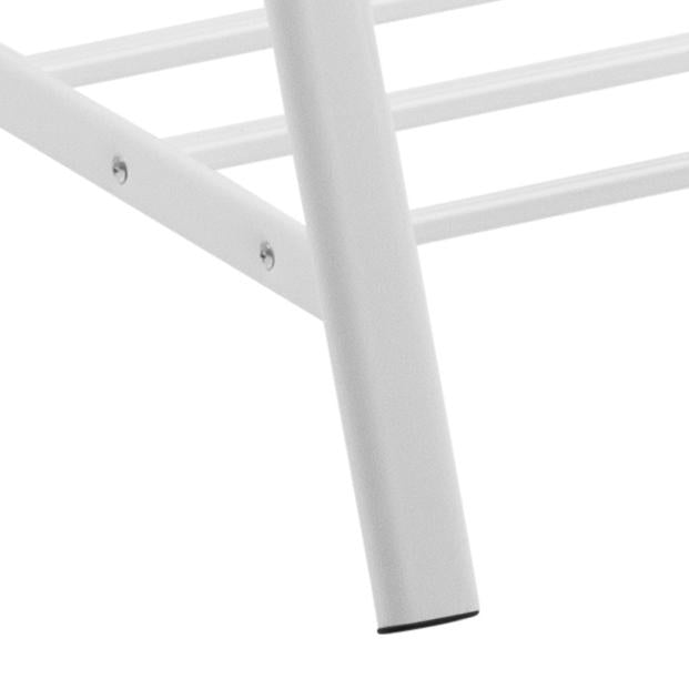 Actona Garderobenständer – Stahl, Weiss, 117 × 59 × 165 cm