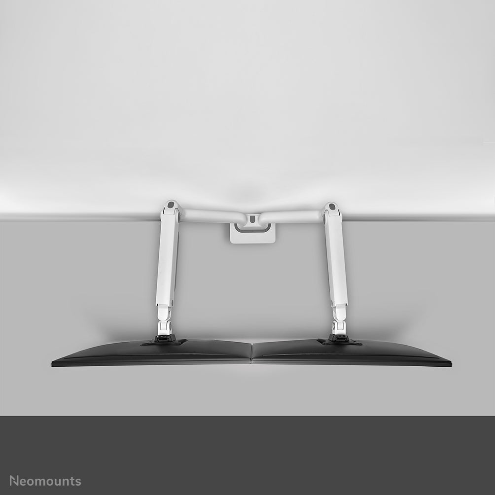 Neomounts Ds70S-950Wh2 – Monitorarm, 2, Klemme/Durchführung, bis 35", VESA 75 × 75/100 × 100 mm, 18 kg