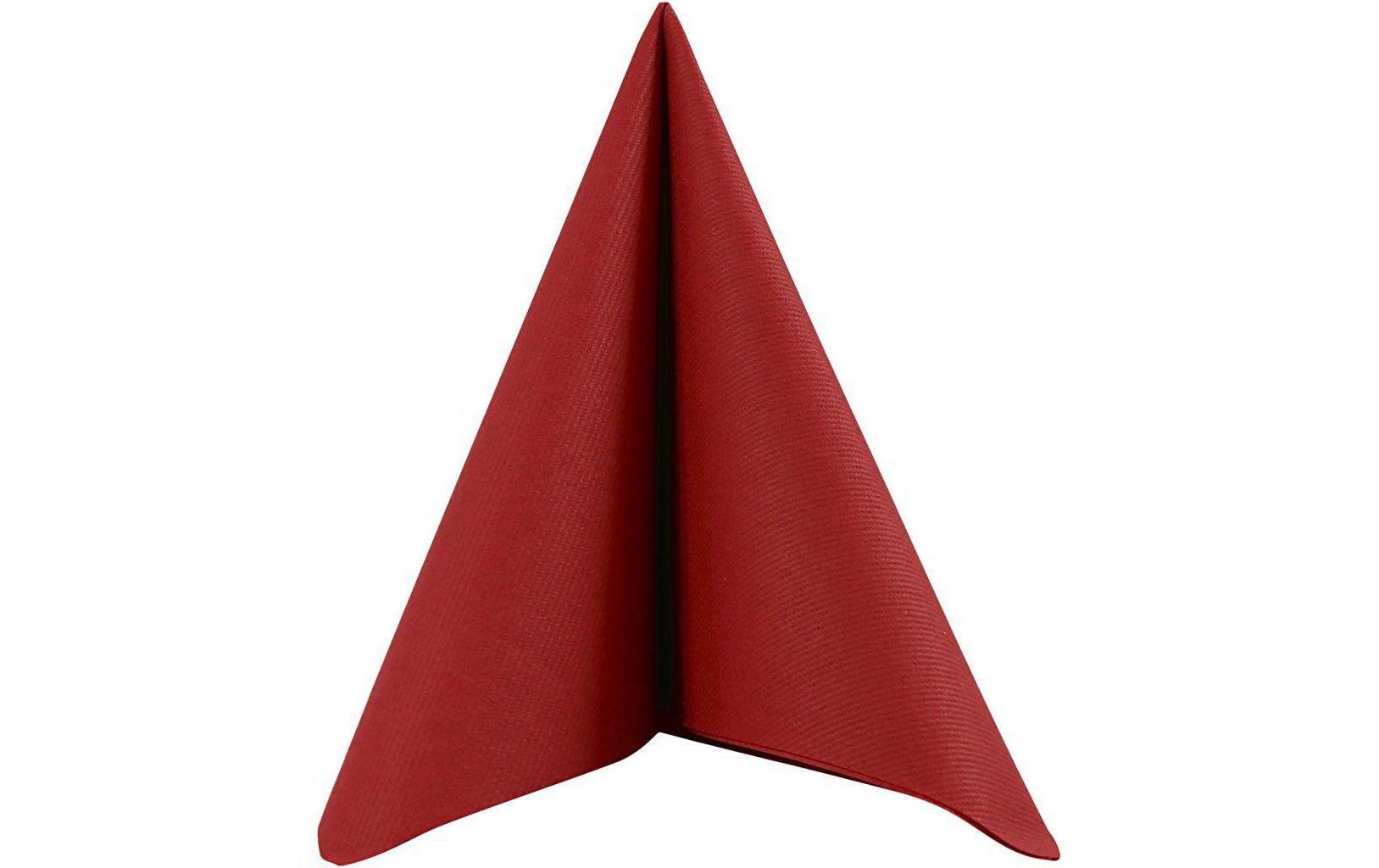 Creativ Company Servietten, 40 × 40 cm, weinrot – 20 Stk.