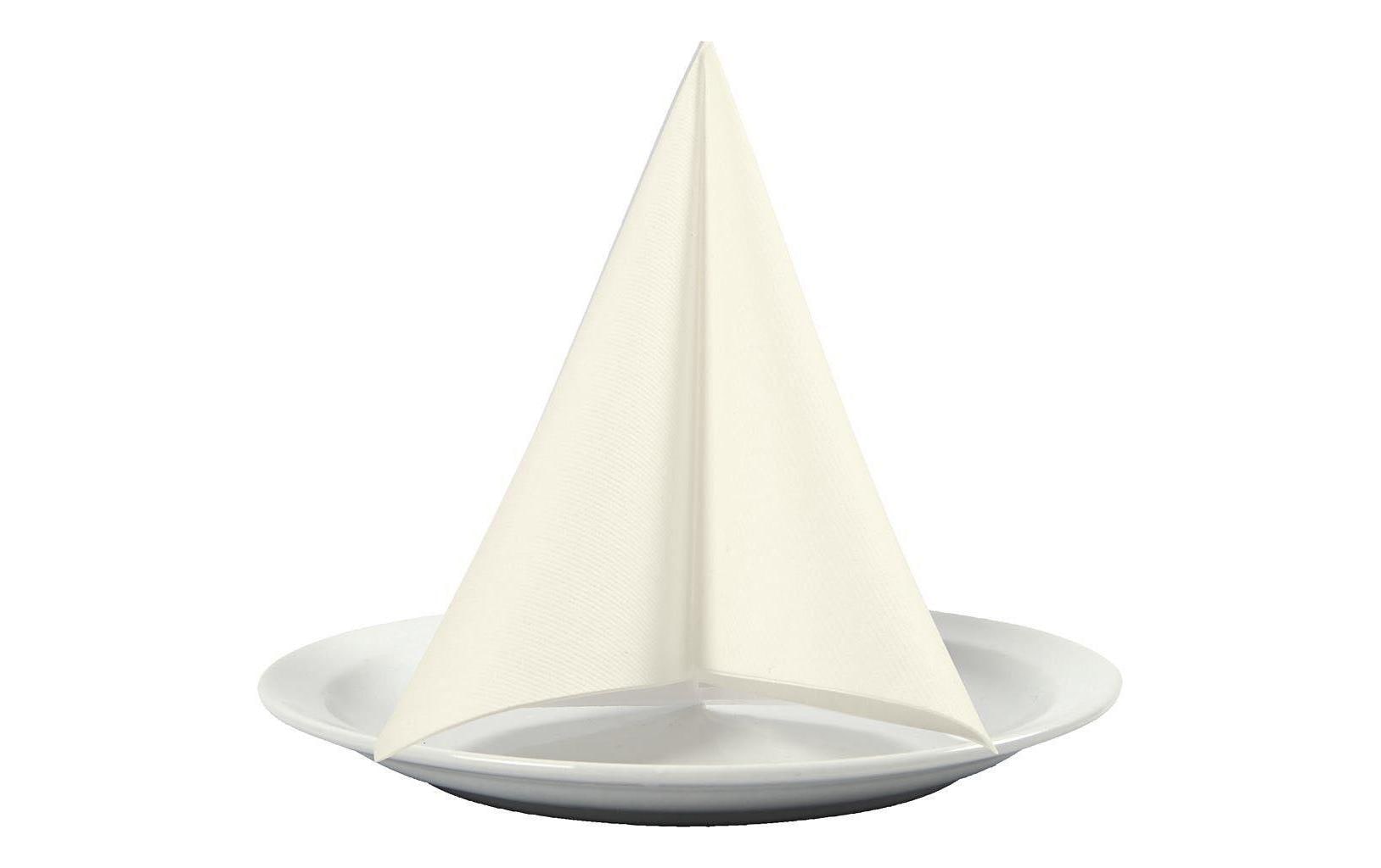 Creativ Company Servietten, 40 × 40 cm, creme – 20 Stk.