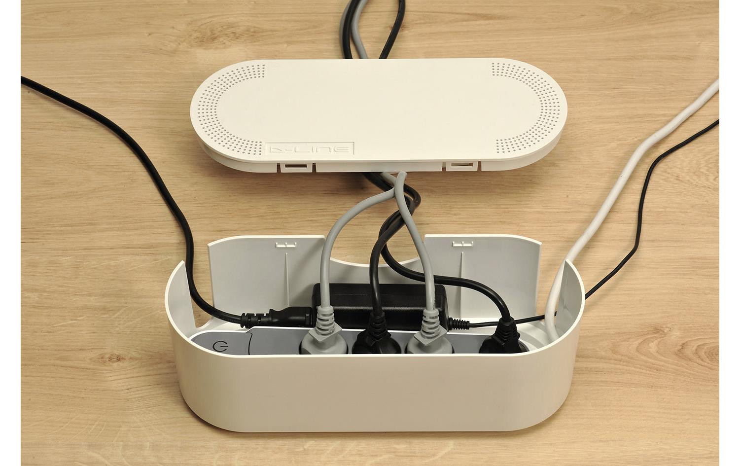 Steffen Aufputz-Box 325×120×115 mm, ABS Synthetik – weiss