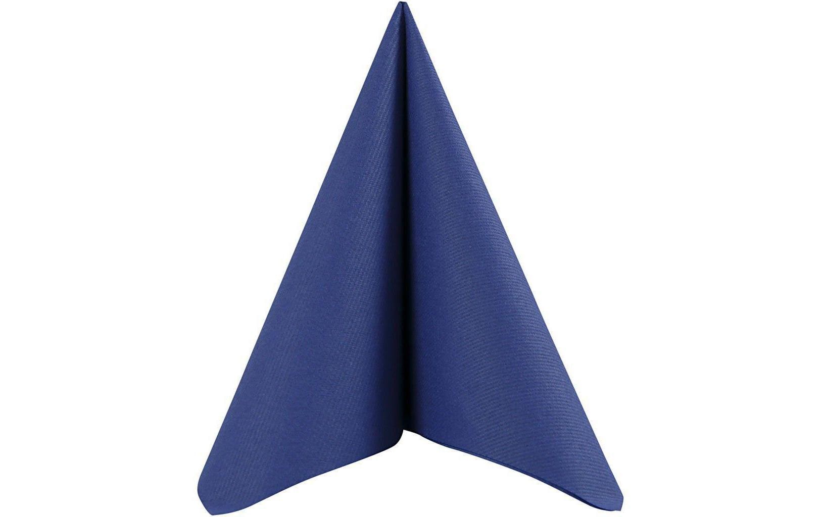 Creativ Company Servietten – dunkelblau – 40 × 40 cm, einlagig – 20 Stück