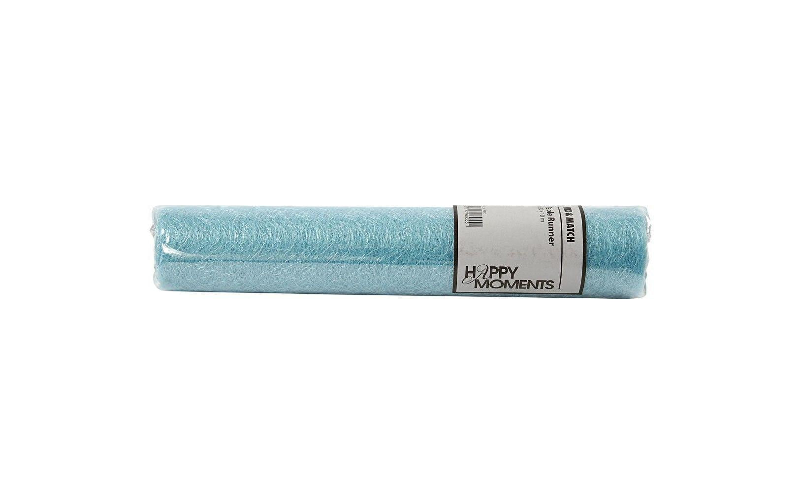 Creativ Company Tischläufer – Polyester, hellblau, 30 cm × 10 m