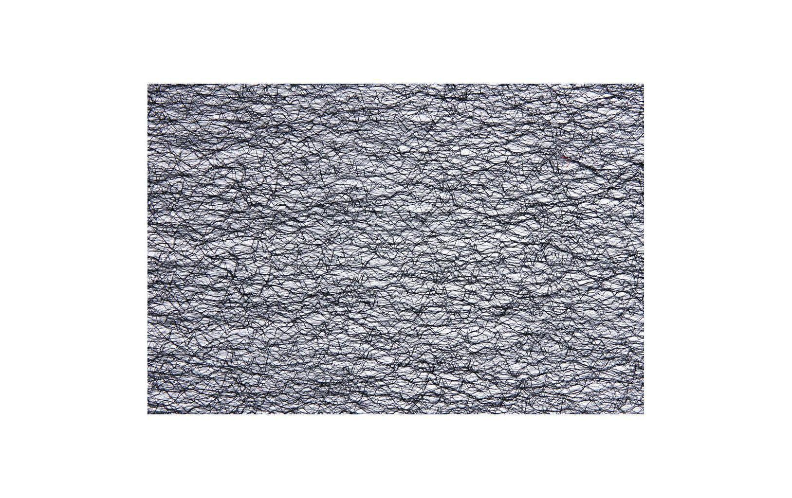 Creativ Company Tischläufer – Polyester, schwarz, 30 cm × 10 m