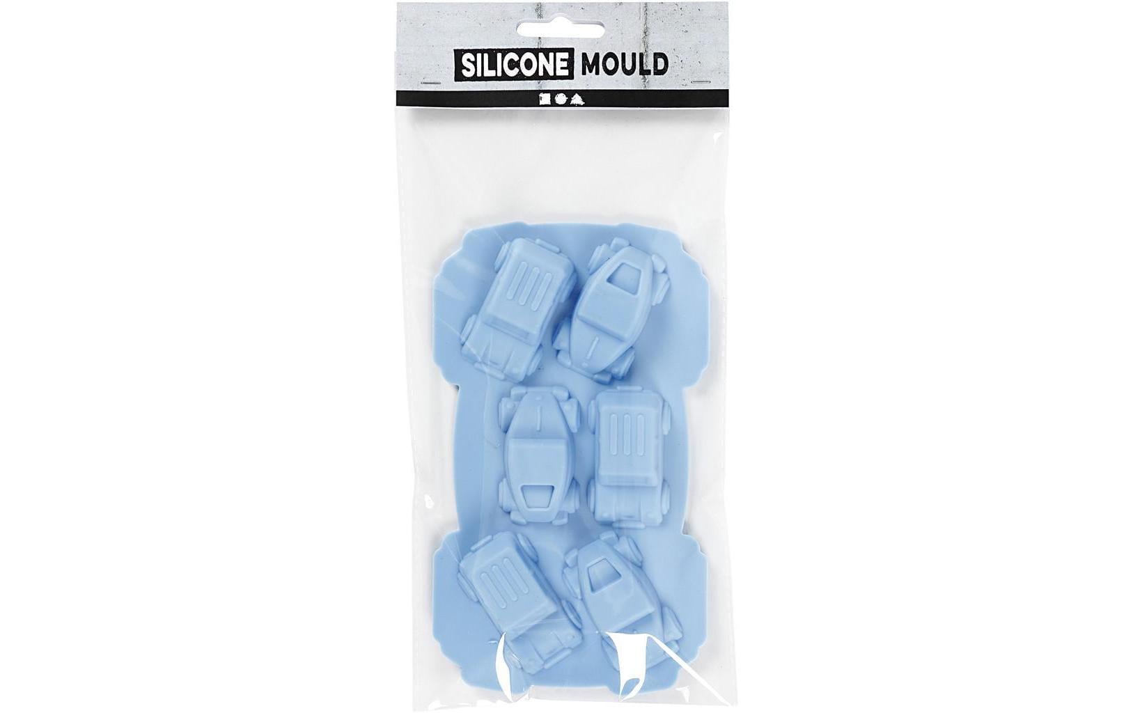 Creativ Company Giessform – Autos – Silikon – 30 × 45 mm – 1 Stück – für alle Giessmassen