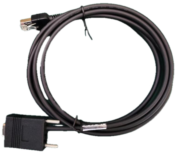 Zebra RS-232-Kabel – CBL-R20755-01 – DB-9 auf RJ-50 – Schwarz – 2,13 m