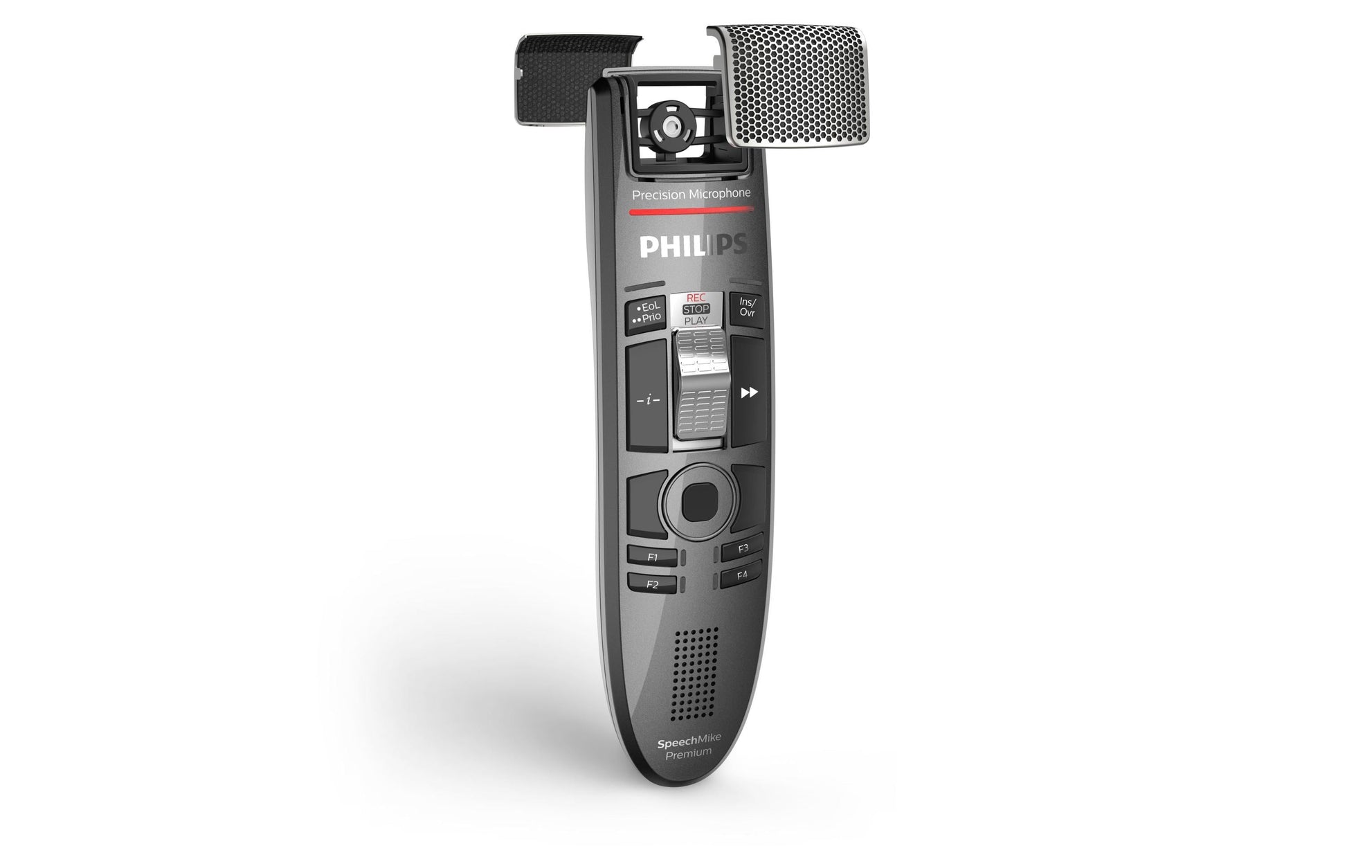 Philips SpeechMike Premium Touch SMP3710 – Diktiergerät, USB, Dunkelgrau