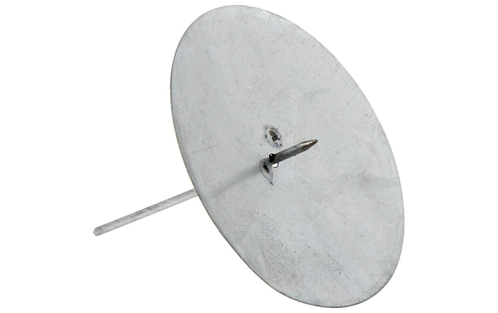 Creativ Company Kerzenständer – Metall, Silber – Ø 7 × 6 cm – 4-teilig