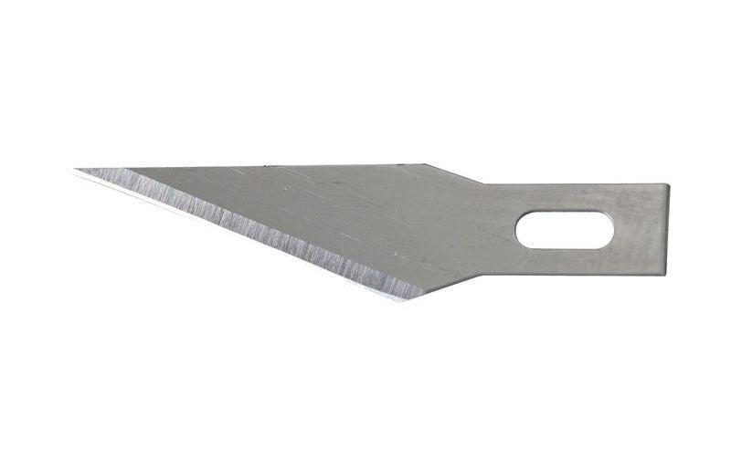 Stanley Ersatzklingen 39,6 × 45 × 0,5 mm Stahl – für Hobbymesser – 5 Stk