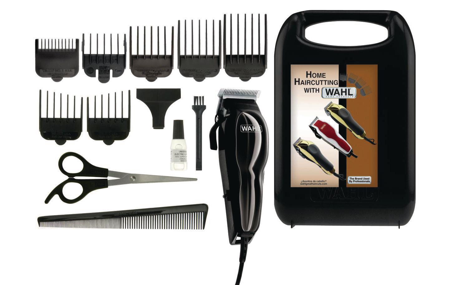 Wahl Haarschneider Baldfader – Netzbetrieb, Präzisionstrimmer – Schnittbreite 4,5 cm – Schwarz – Karbonstahl