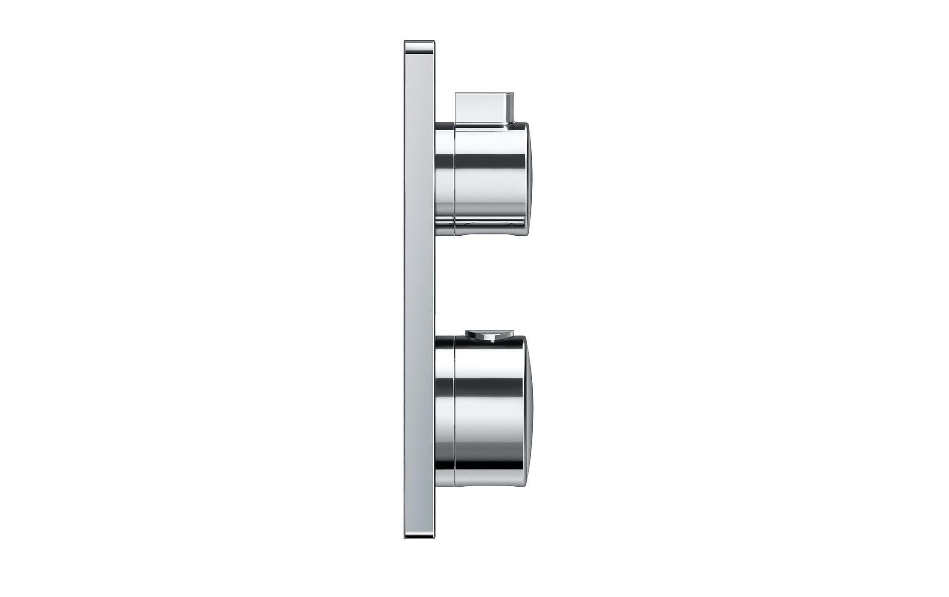 GROHE Grohtherm Thermostat-Brausebatterie – Anschlussmass 43 mm, Chrom, Messing, für Badewanne & Dusche