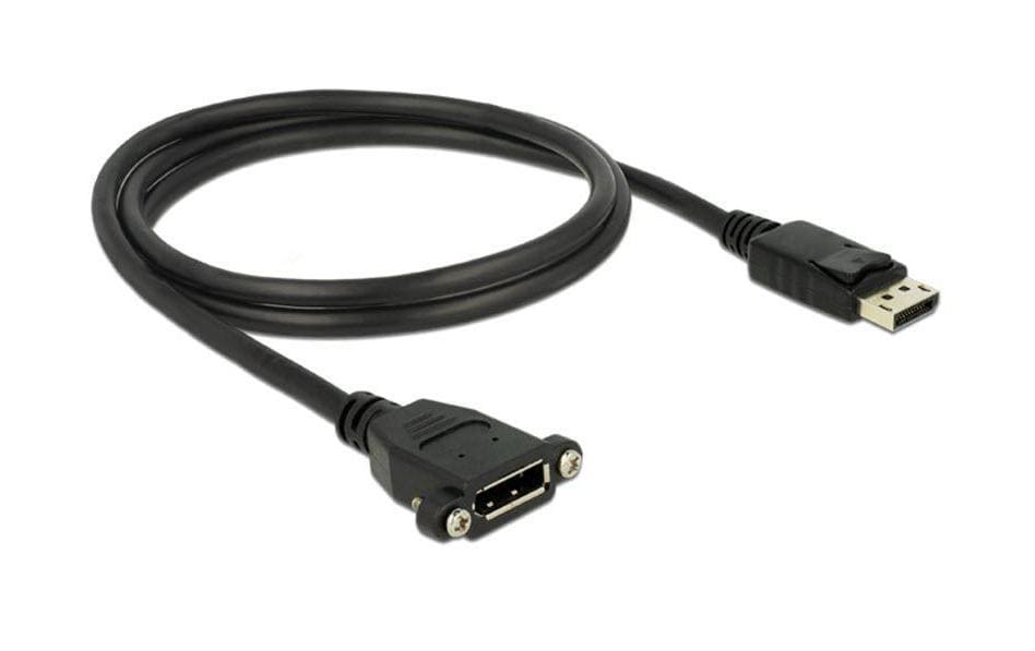 DeLOCK DisplayPort Verlängerung DP 1.2 4K 60 Hz – 1 m