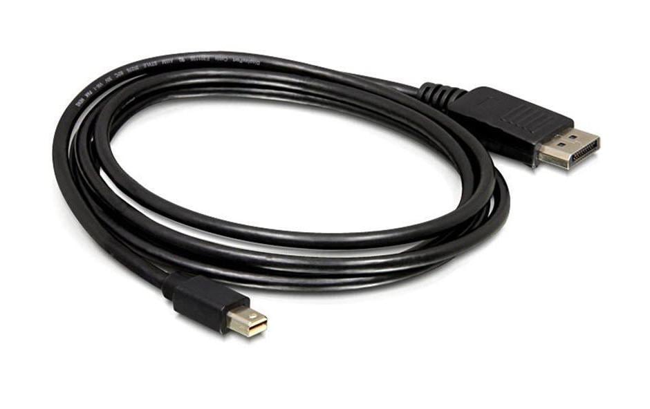 DeLOCK Mini-DisplayPort auf DisplayPort Kabel DP 1.2 4K 60 Hz – 1 m