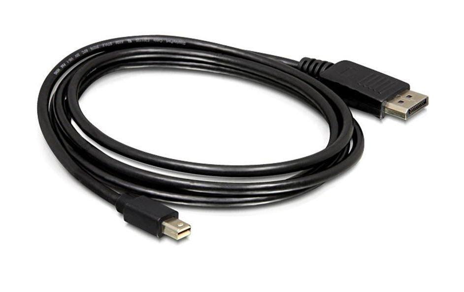 DeLOCK Mini DisplayPort auf DisplayPort Kabel DP 1.2 4K 60 Hz – 3 m