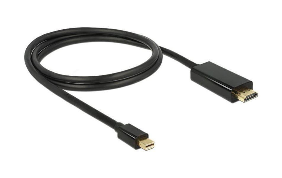 DeLOCK Mini-DisplayPort auf HDMI Kabel HDMI 1.3 1080p 60 Hz – 1 m