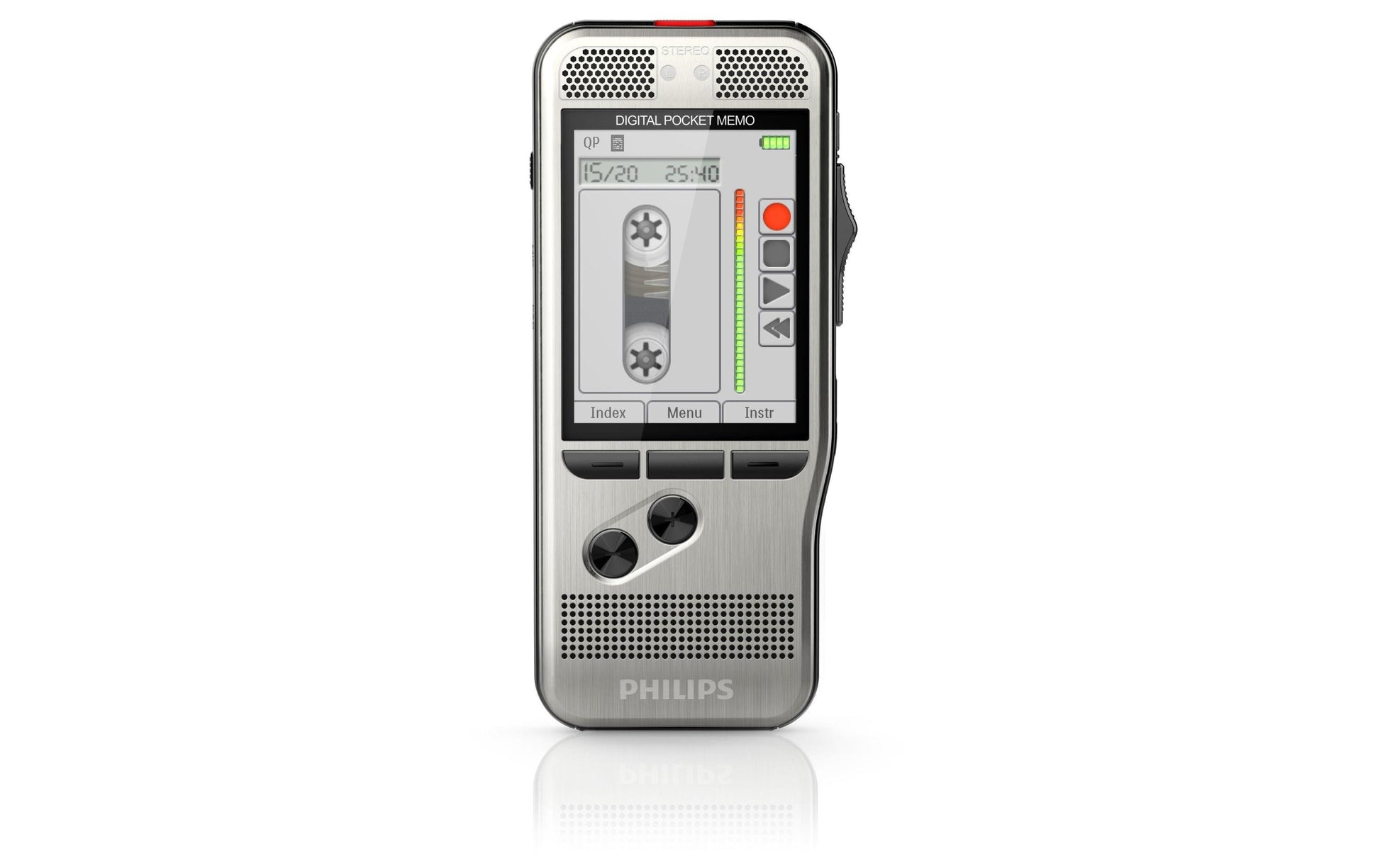 Philips Digital Pocket Memo 7200 – Digitales Diktiergerät – 32 GB, 30 h – Silber