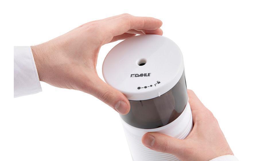 Dahle Spitzer – elektrisch, netzbetrieben, ohne Behälter, für Ø 8–11 mm, Kunststoff, weiss, 1 Stück, 210