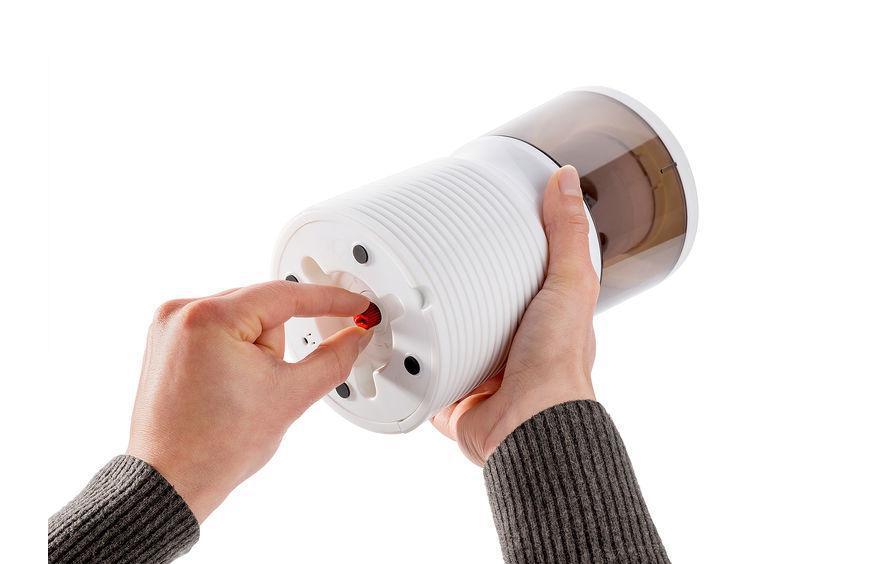 Dahle Spitzer – elektrisch, netzbetrieben, ohne Behälter, für Ø 8–11 mm, Kunststoff, weiss, 1 Stück, 210