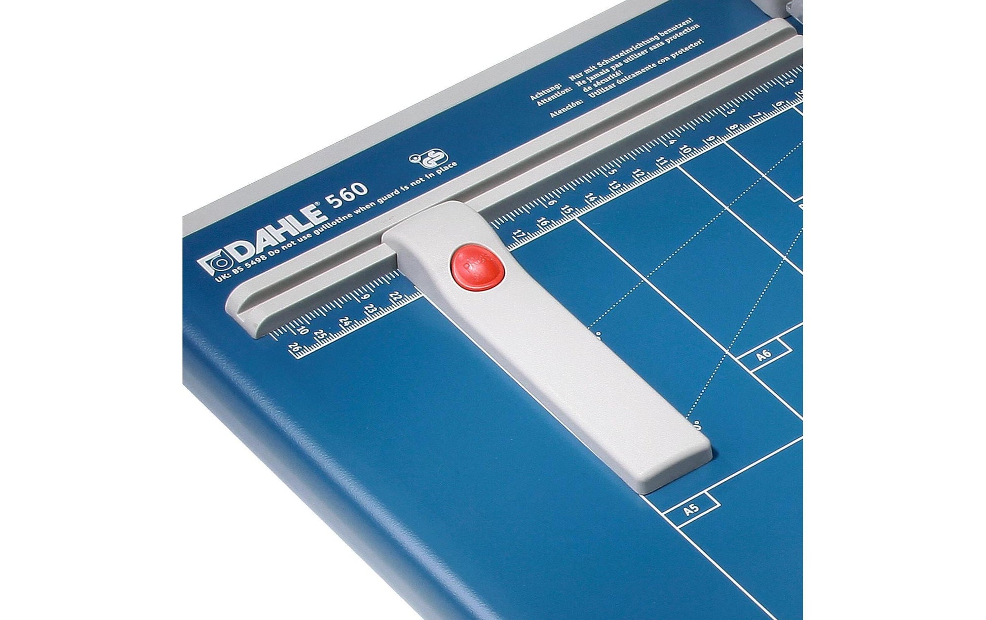 Dahle Hebel-Schneidemaschine 560 – 340 mm, bis A4, 25 Blatt