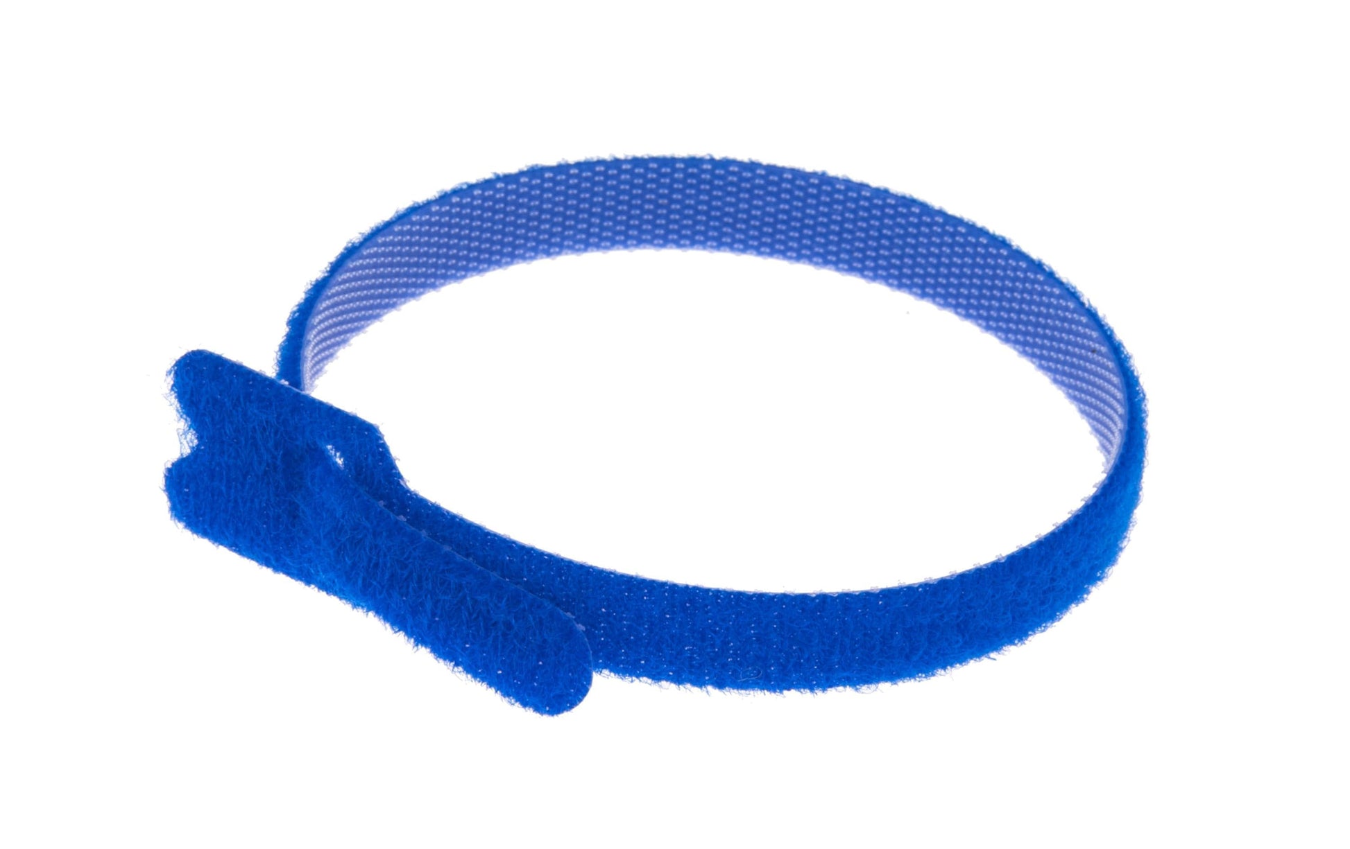 FASTECH Schlaufenband – 7 mm × 0,20 m, Kunststoff, Blau, wasserfest, haftend, 100er-Pack