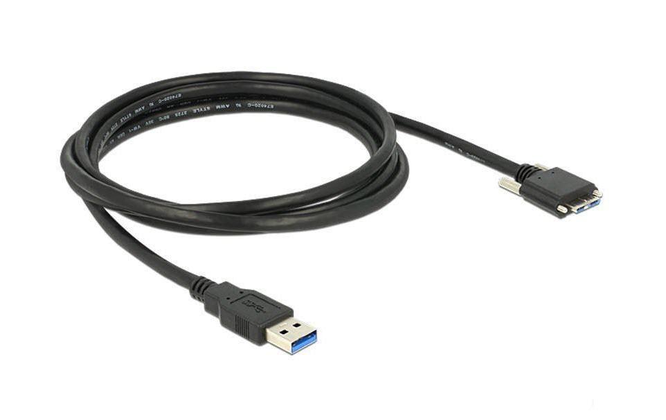 DeLOCK USB-Kabel, USB-A zu Micro-USB, 2 m, USB 3